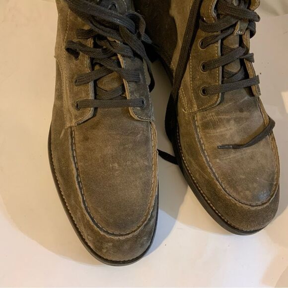 To Boot New York Gray Suede Split Toe Boots size 8.5 main image 5